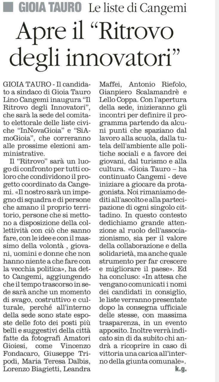 Quotidiano del Sud 12 Marzo 2019