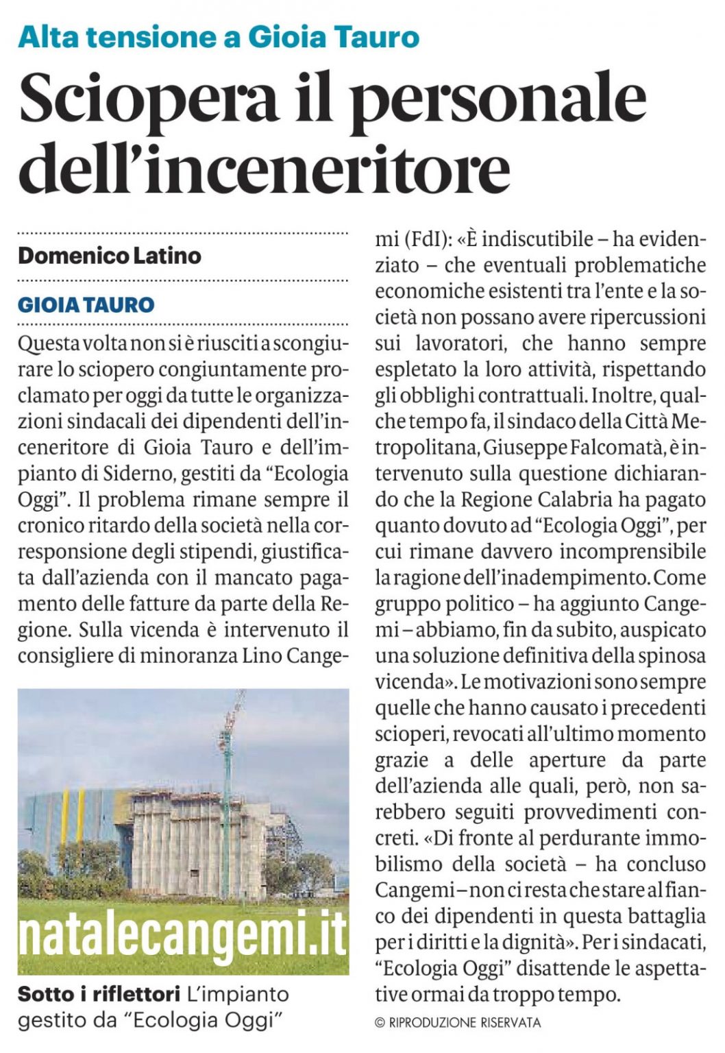 GAZZETTA DEL SUD - 28 MAGGIO 2021