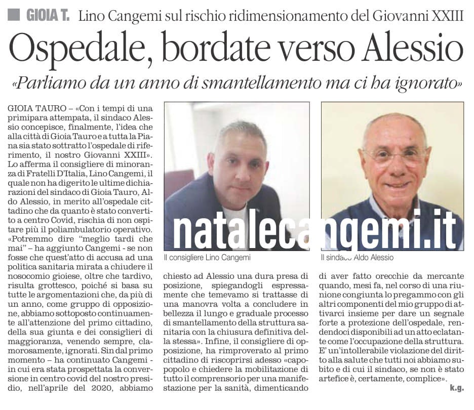 IL QUOTIDIANO DEL SUD - 14 GIUGNO 2021