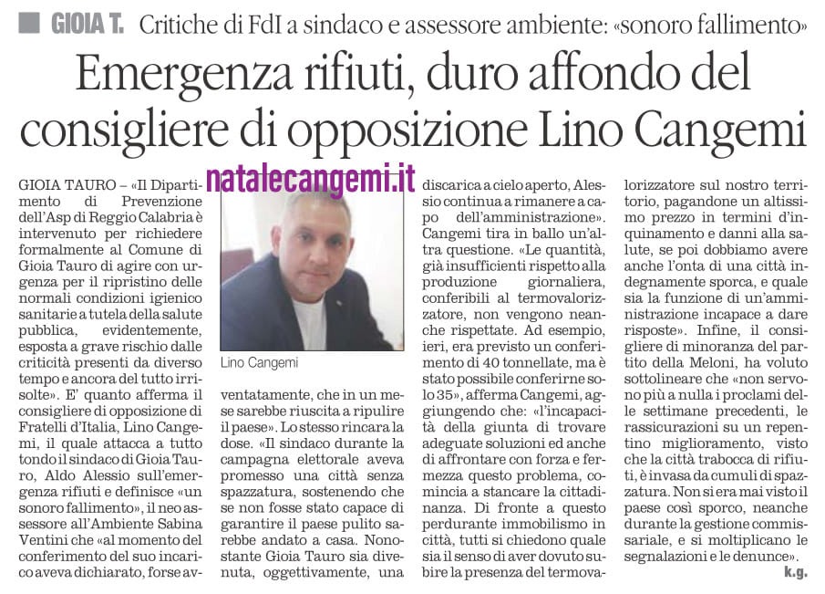 IL QUOTIDIANO DEL SUD - 18 LUGLIO 2021